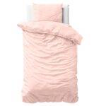 Viengulis satino medvilnės patalynės komplektas " UNI SATIN PINK "