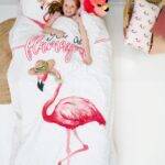 Medvilninis patalynės komplektas vaikams " YOU ARE FLAMAZING "