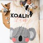 Medvilninis patalynės komplektas vaikams " KOALITY SLEEP "