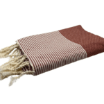 Rankšluostis FOUTA NID (terracotta)