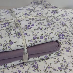Trikotažinis patalynės komplektas PURPLE SUMMER