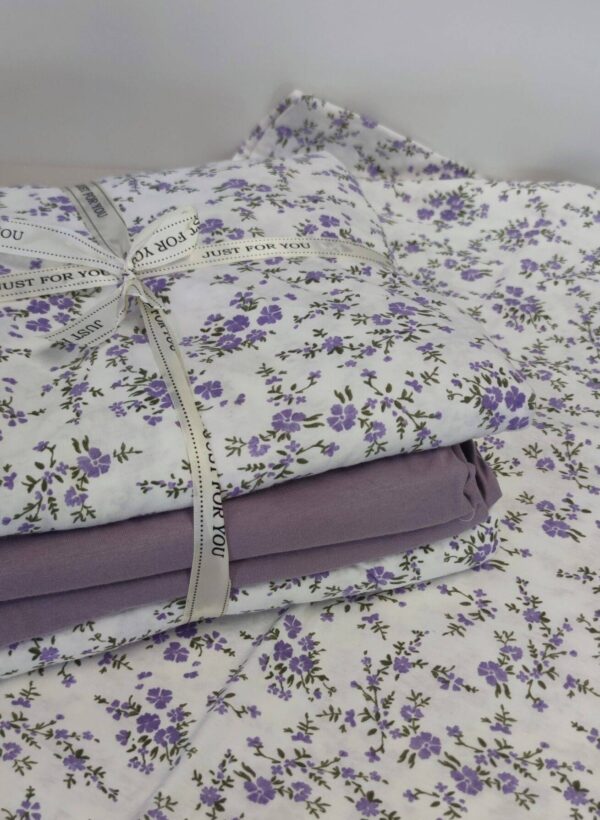 Trikotažinis patalynės komplektas PURPLE SUMMER