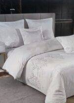 Žakardinis, satino medvilnės patalynės komplektas (CW-GD154), dvigulis
