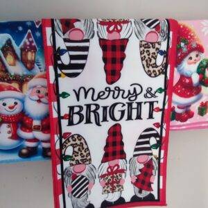 Kalėdinių rankšluostukų rinkinys 3vnt. 25x50