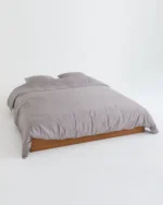 Bambuko patalynės komplektas 220x200 Pilka