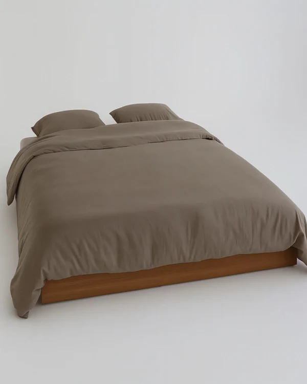 Bambuko patalynės komplektas 220x200 MudTaupe