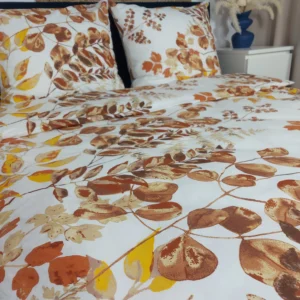 Flanelinė dvigulė patalynė Autumn Leaves 220x200