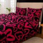 Dvigulis pliušinis patalynės komplektas 4dalių(SHY-3181)