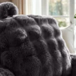 Atraminė skaitymo pagalvė Pompom Bedrest Antracite