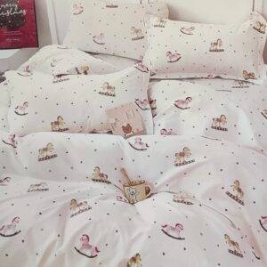 Medvilninis 140x200 patalynės komplektas M1939 Vaikams