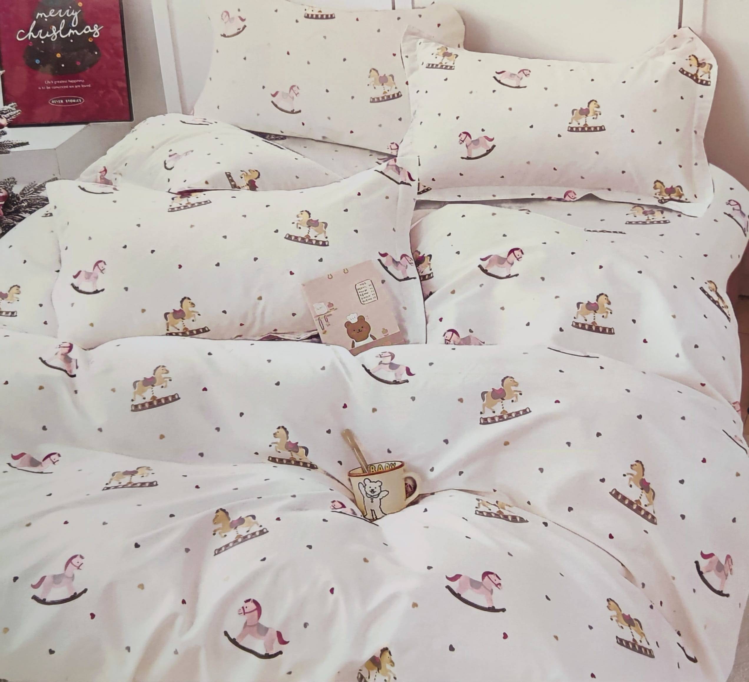 1000022466 (1) Medvilninis 140x200 patalynės komplektas M1939 Vaikams