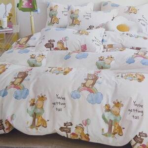 Medvilninis 140x200 patalynės komplektas M1789 Vaikams