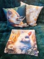 Dekoratyviniai pagalvių užvalkalai 40x40 cm