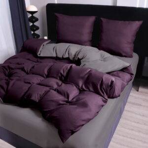 Dvigulis patalynės komplektas + paklodė su guma H09