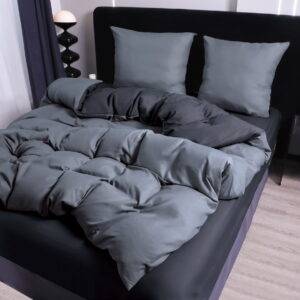 Dvigulis patalynės komplektas + paklodė su guma H06