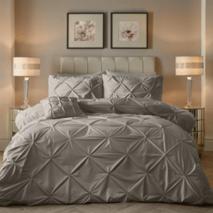 Aksominis patalynės komplektas Pintuck Zand