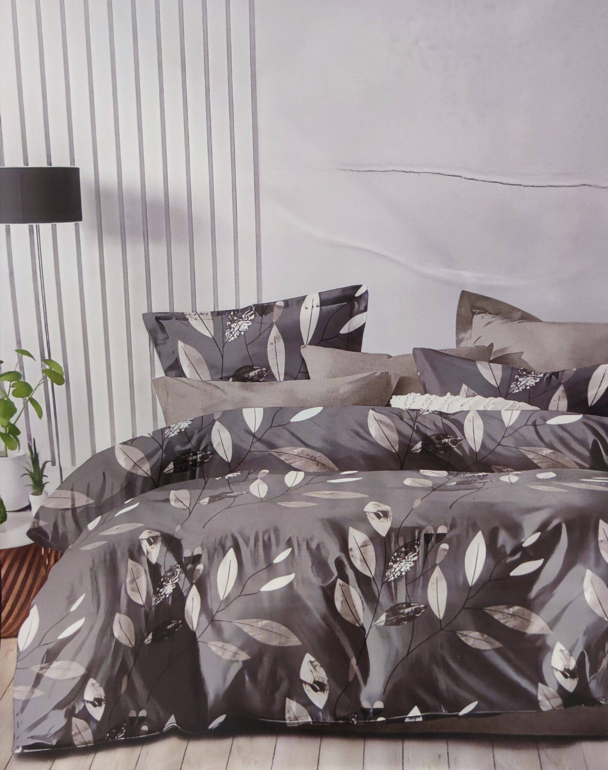 1000023032 Dvigulis patalynės komplektas+paklodė su guma (D-135)