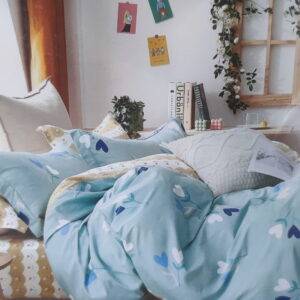 Medvilninis patalynės komplektas 160x200cm, 3 dalių B-1226