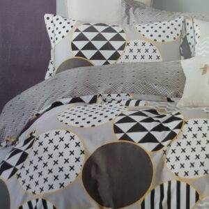 Medvilninis patalynės komplektas 160x200cm, 3 dalių B-1429