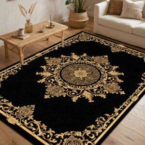 Ilgas 80x300 cm Aukso Mandala kilimas