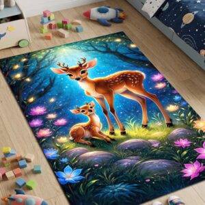 Vaikiškas neslystantis kilimas 80x150 cm Bembis