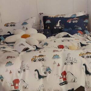 Medvilninis 140x200 patalynės komplektas M1571 Vaikams