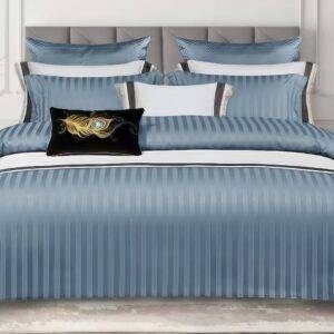 Dvigulis patalynės komplektas+pak.guma Filrow Stripes 29