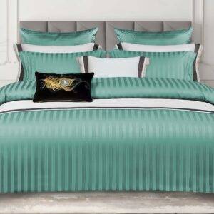 Dvigulis patalynės komplektas+pak.guma Filrow Stripes 25