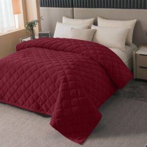 Lovatiesė 220x240 NNG-3406 Premium Velvet Bordo Veliūrinė lovatiesė 170×210 NNG-340 Premium Bordo