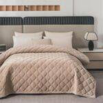 Lovatiesė 220x240 NNG-3409 Premium Velvet Smėlio