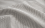 Juostuotas satino medvilnės 140x200 patalynės komplektas SILVER-LINES