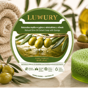 Muilas - kempinė LUXURY