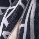 Viengulis pliušinis patalynės komplektas paklodė su guma 4 dalių (SHY-3490) - Image 4